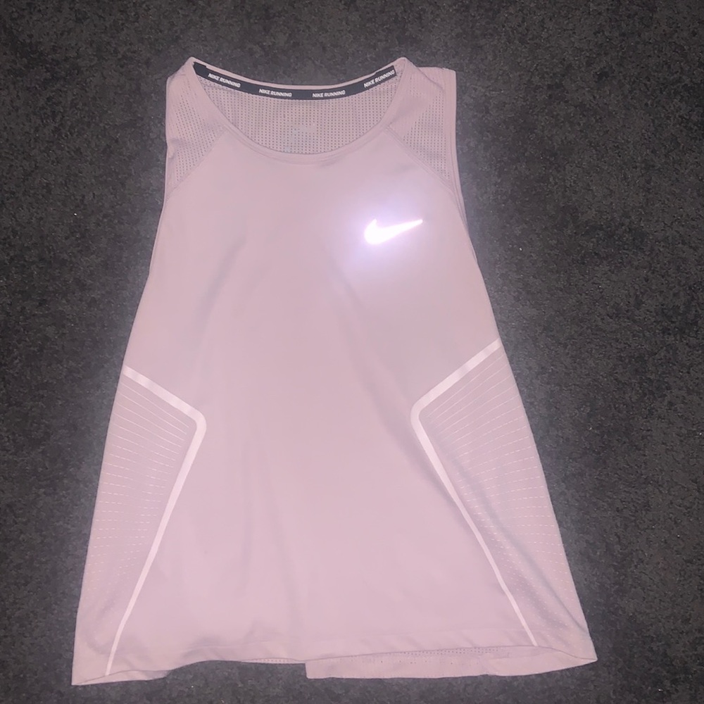 Light pink running/active tank top size L